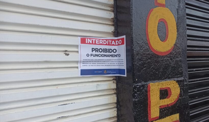 Prefeitura de São José dos Campos interdita desmanche