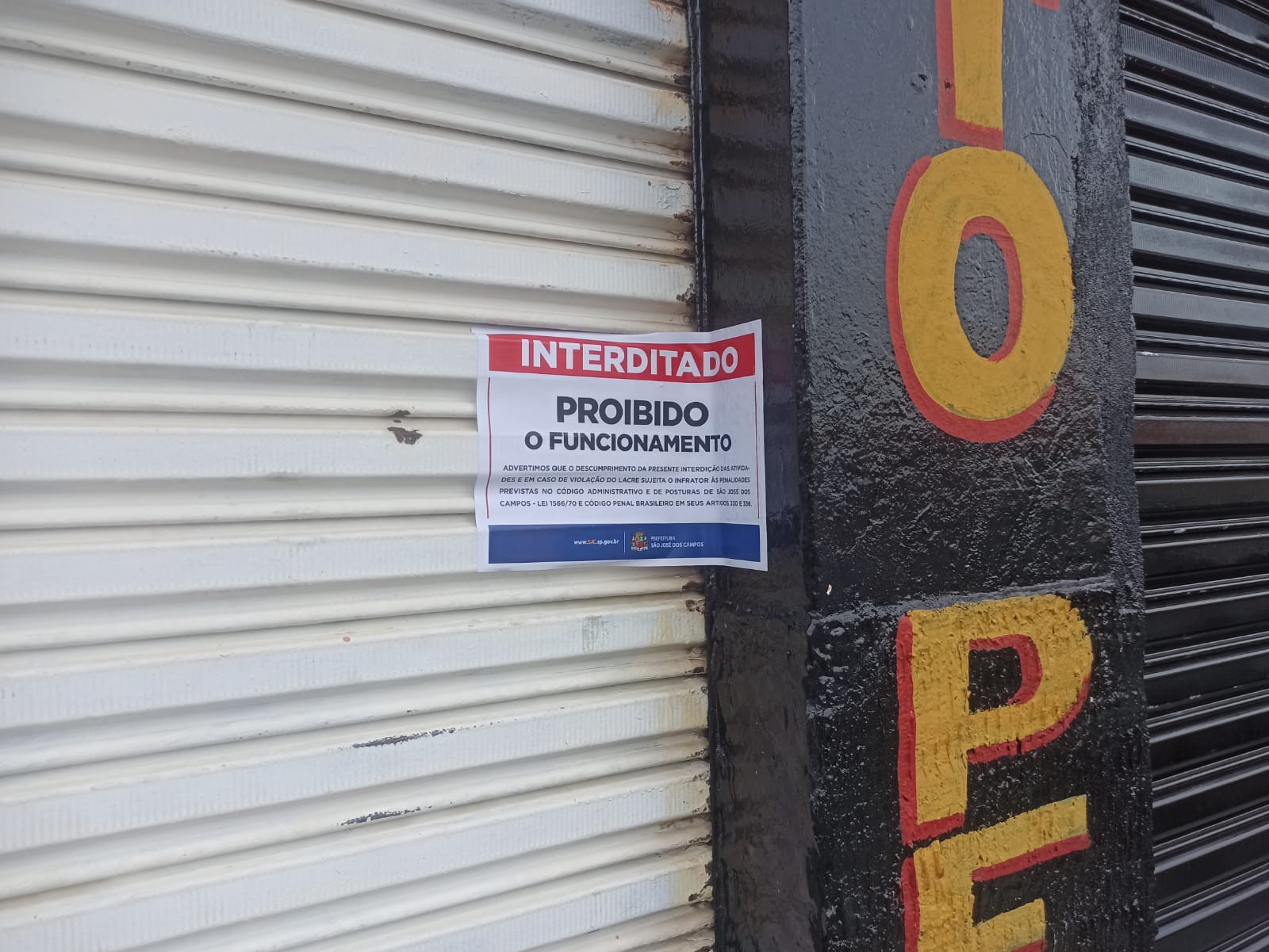Prefeitura de São José dos Campos interdita desmanche