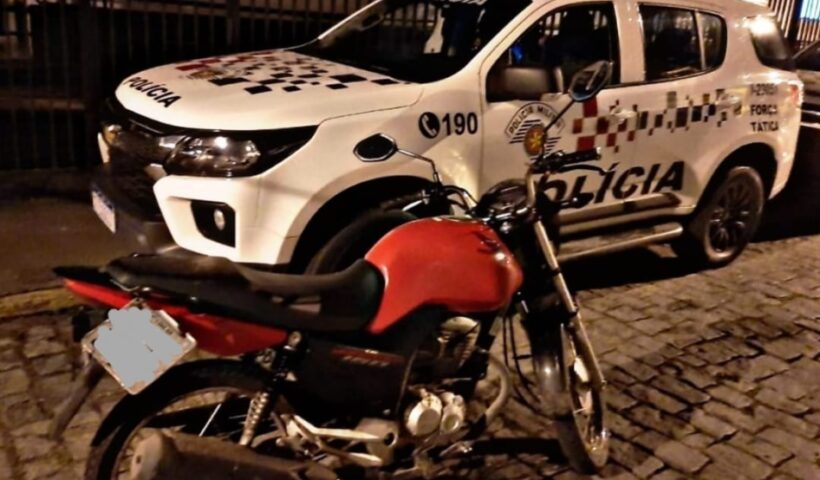 moto roubada em lorena