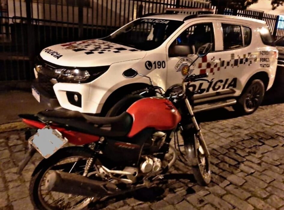 moto roubada em lorena