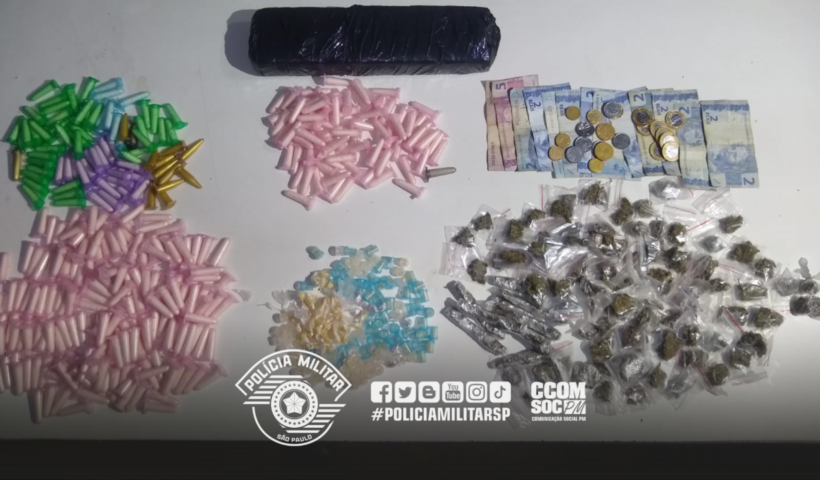 MULHER É PRESA POR TRÁFICO DE DROGAS EM JACAREÍ