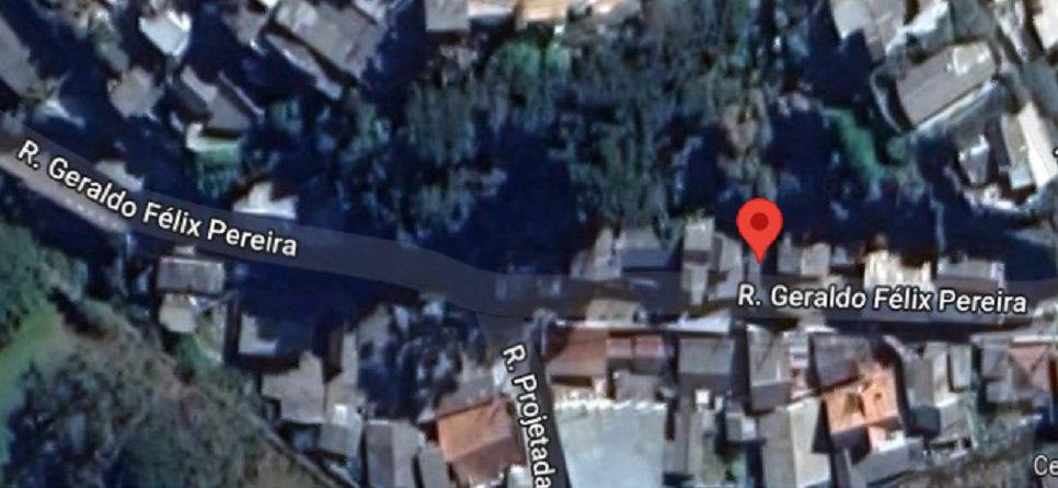 mapa do google mostra rua onde rapaz foi ferido com arma branca