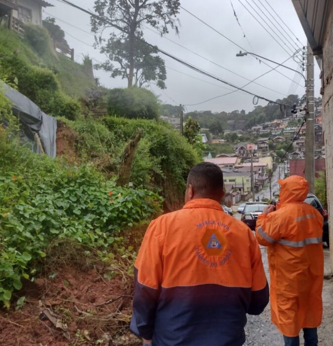 Defesa civil: Campos do Jordão já contabiliza cinco ocorrências devido ao grande volume de chuva