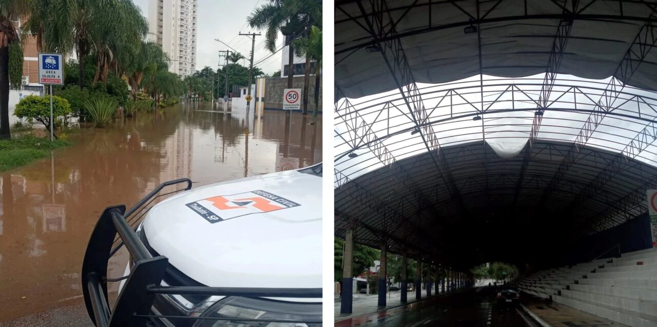 Chuva de Natal alaga Taubaté neste sábado (24)