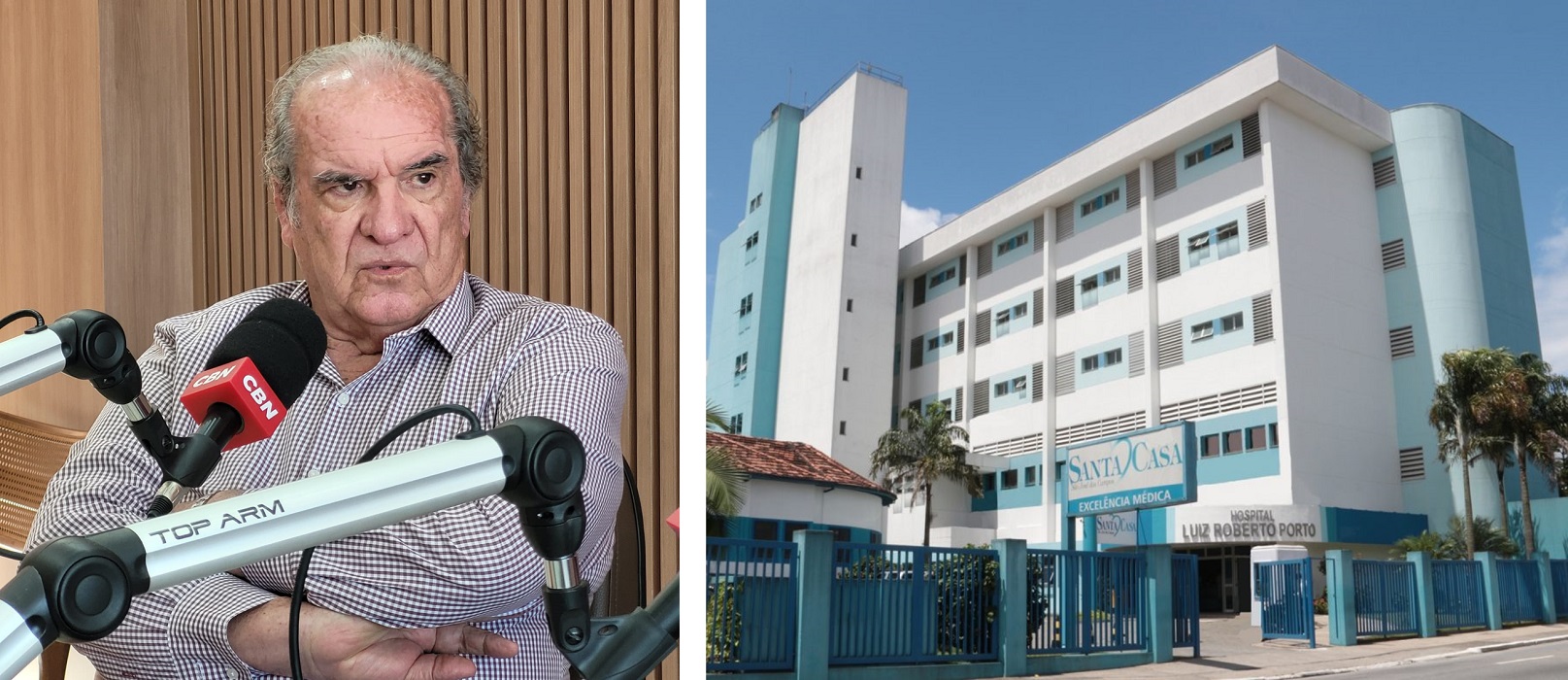 dr. ivã molina santa casa ampliação e investimentos
