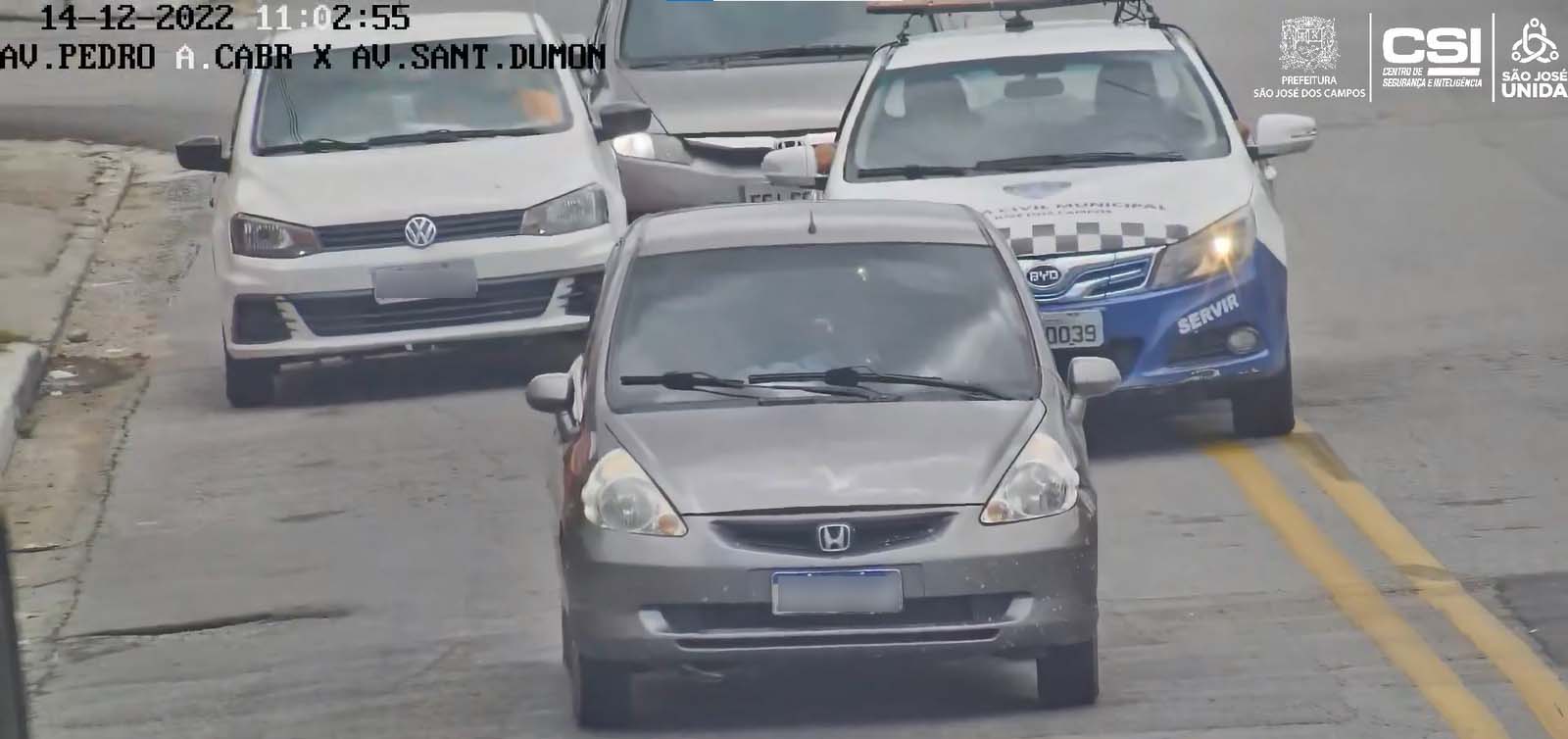 GCM tenta capturar veículo de vítima usado por suspeito de latrocínio durante perseguição policial