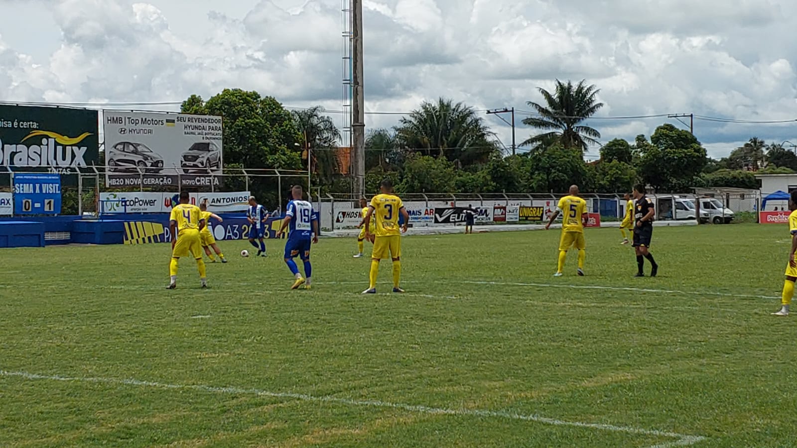Jogo entre São José EC e Matonense, pela abertura da Série A-3 do Campeonato Paulista