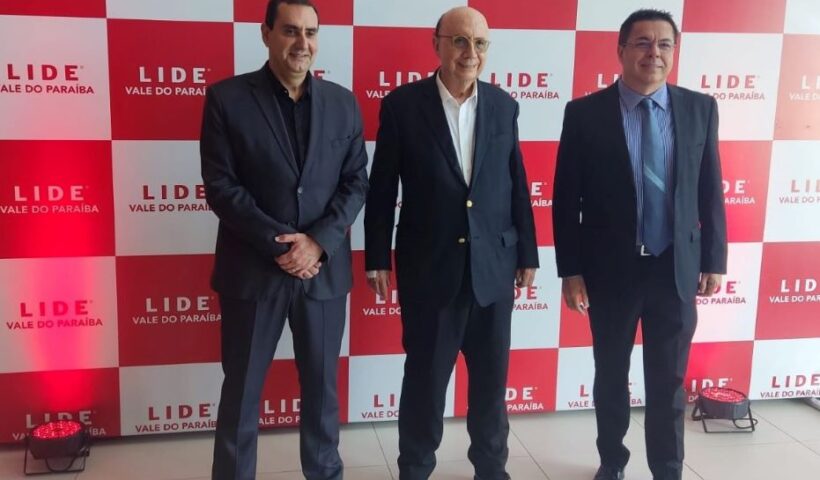 Anderson Farias, Henrique Meirelles e Marco Fenerich. Em SJC, Henrique Meirelles comenta desafios do novo governo, e diz que Haddad não tem experiência na administração econômica