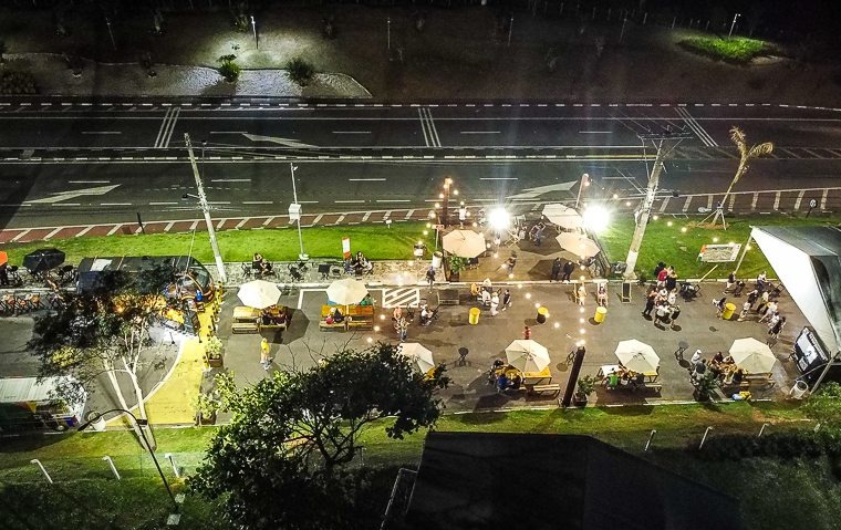 Visão geral do Música e Gastronomia no Deck em Pindamonhangaba