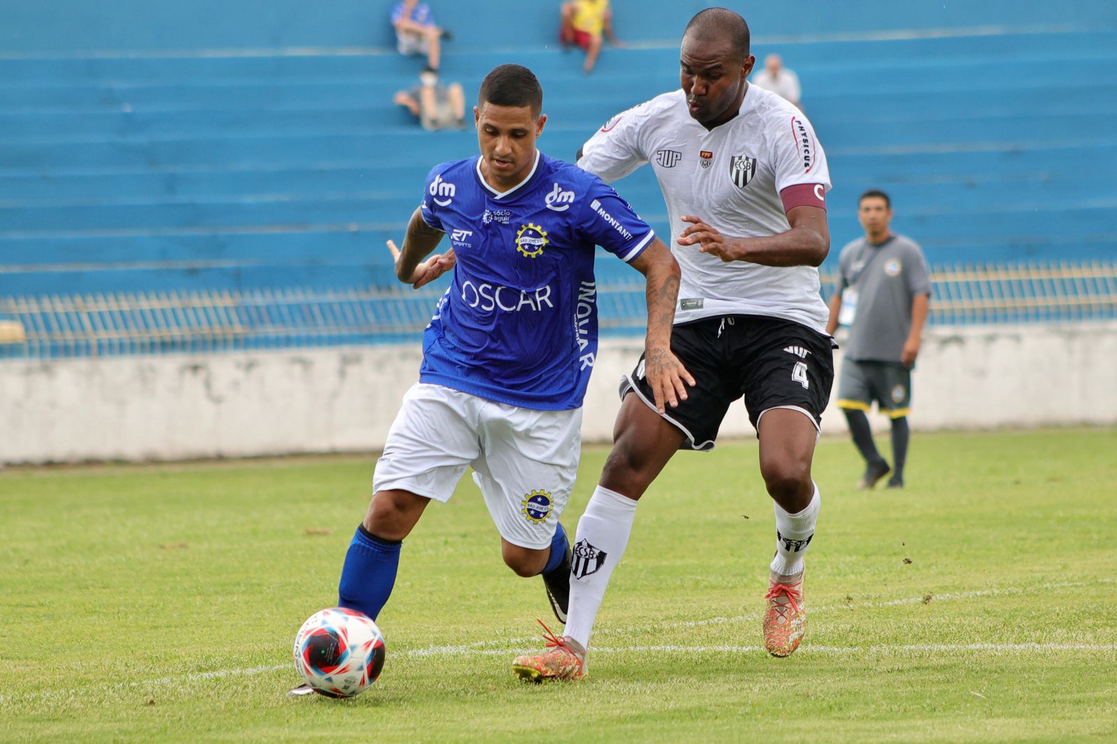 Jogo entre São José EC e EC São Bernardo pela terceira rodada da Série A-3 do Campeonato Paulista. Foto: Agência NTZ