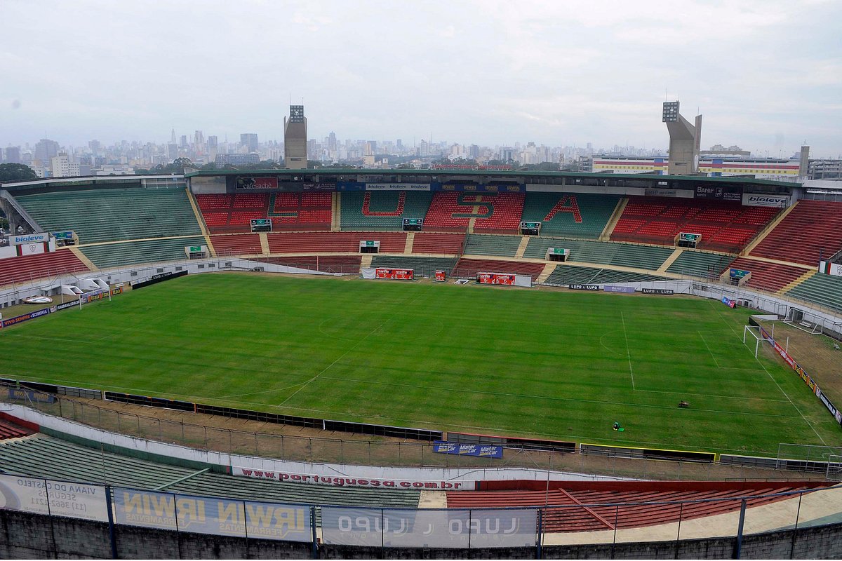 Visão geral do estádio do Canindé, que receberá a grande Final da Copinha entre América/MG e Palmeiras, na quarta-feira (25)