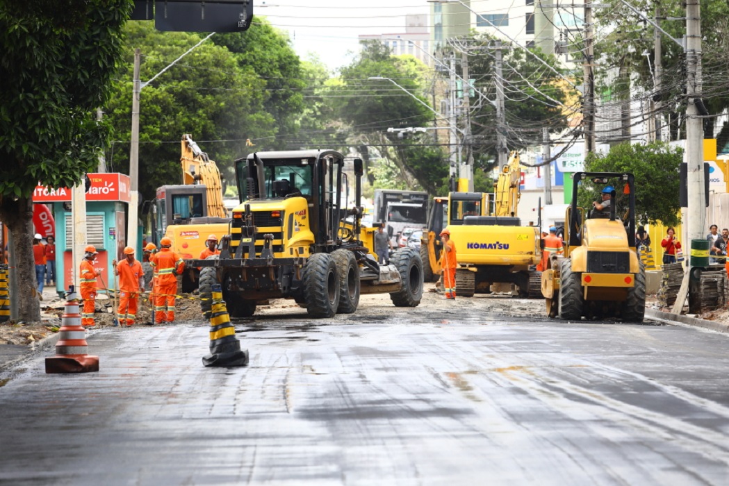 Prefeitura de São José dos Campos retoma as obras no centro da cidade, nesta terça-feira (24)