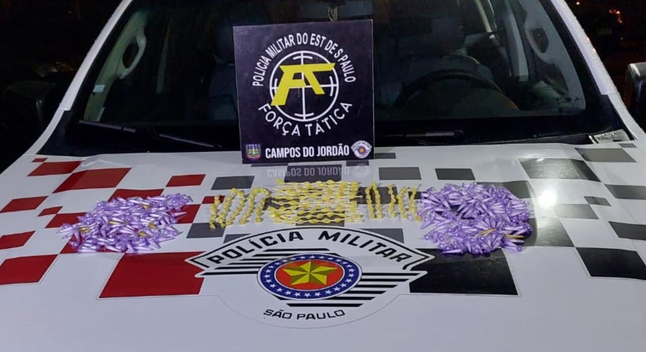 Polícia militar prende traficante em Campos do Jordão, neste domingo (29)