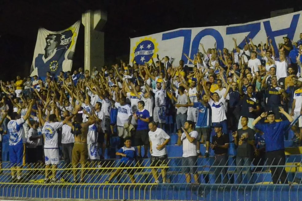 Torcida do São José EC no Martins Pereira