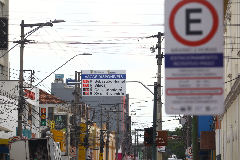 São José dos Campos: Zona azul sofre reajuste a partir do próximo mês