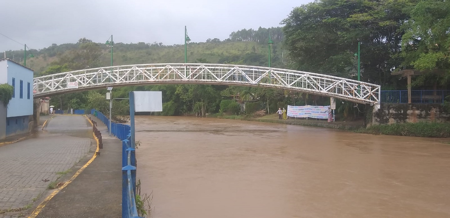 São Luiz do Paraitinga sofre quarta inundação desde o dia 31 de janeiro