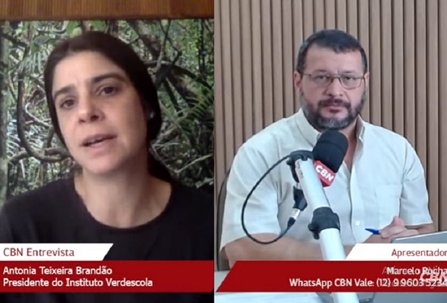 Antonia Brandão e Marcelo Rocha. Presidente do Verdescola pediu a doação de proteínas