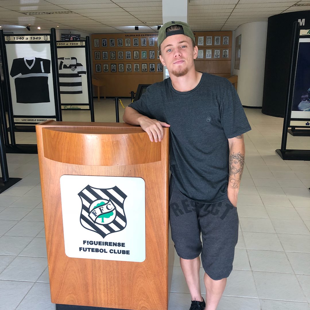Nicholas Ienczczak quando defendia o Figueirense de Santa Catarina