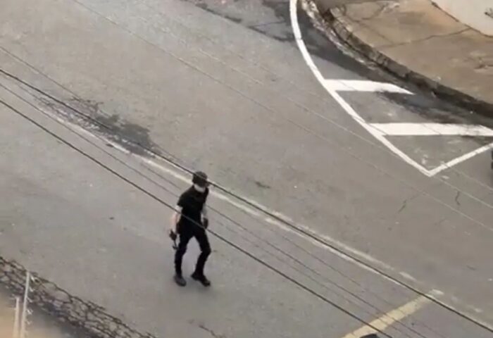 VÍDEO: Adolescente é preso ao tentar realizar ataque em escola na cidade de Monte Mor; o jovem usava uma suástica