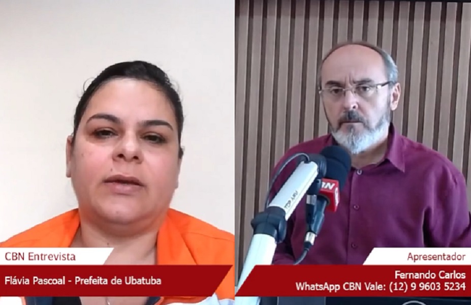 Prefeita de Ubatuba Flávia Pascoal