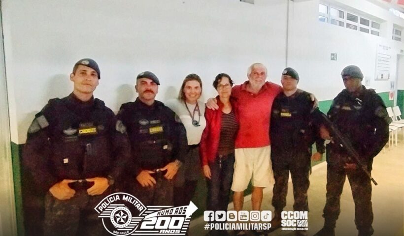 Idoso que não queria sair do imóvel em S. Sebastião e orientado e resgatado pelo batalhão de Choque da PM de São Paulo