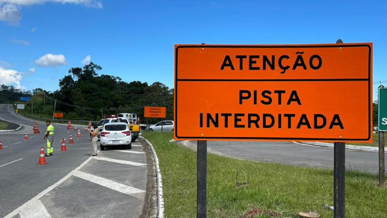 VÍDEO: Rio-Santos continua com interdição parcial; confira a situação das rodovias da região
