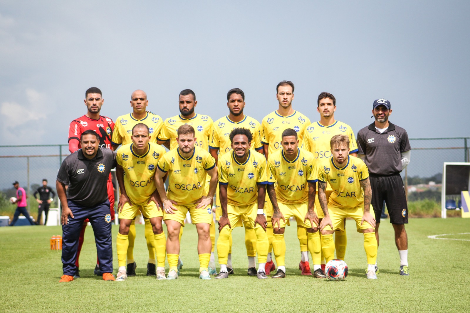 Time do São José EC que entrou em campo na vitória sobre o Desportivo Brasil, na última quarta-feira (15), em Porto Feliz