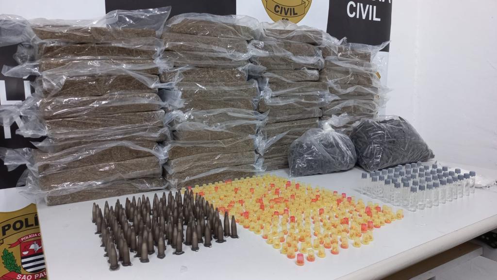 Polícia Civil de Tremembé prende suspeitos por furto à residência e tráfico de drogas em São José dos Campos