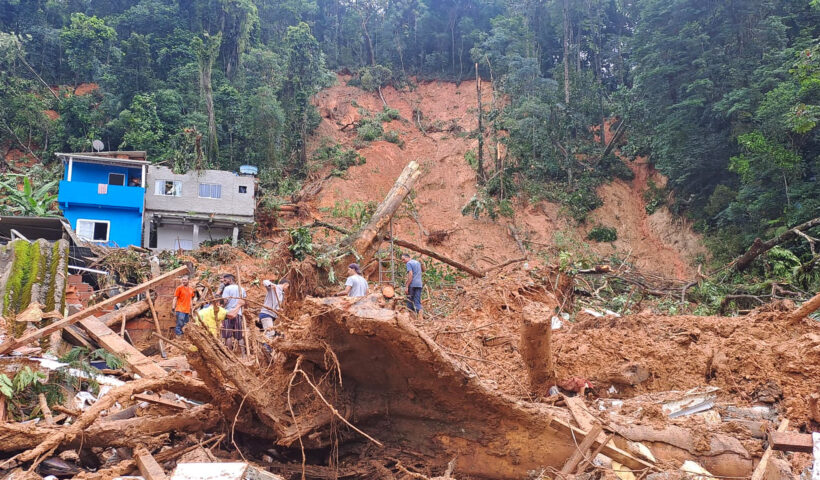 970 pessoas estão desalojadas e 747 desabrigadas após as chuvas no Litoral Norte