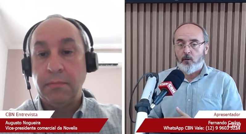 Augusto Nogueira, vice-presidente comercial da Novelis