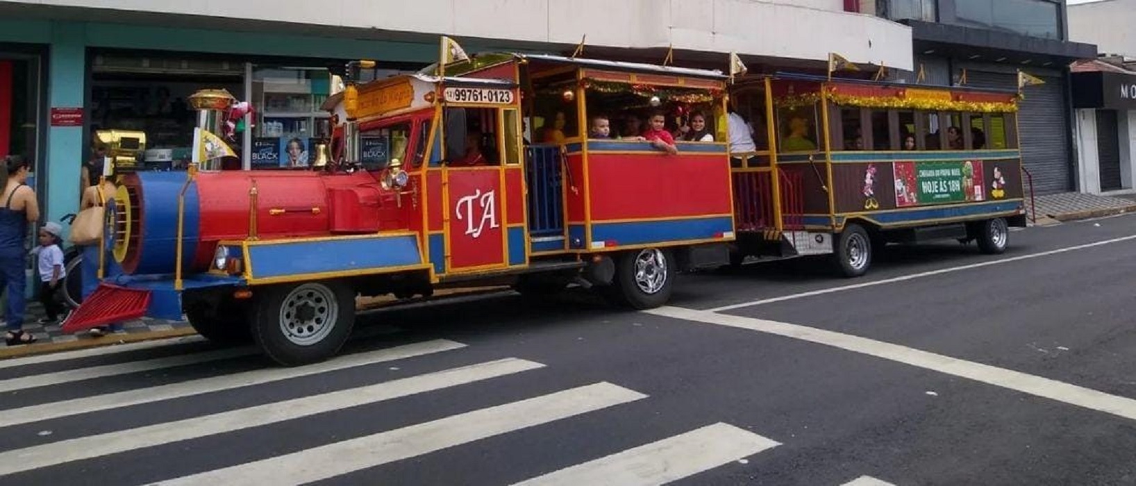 Domingo tem passeio gratuito de trenzinho em São José dos Campos