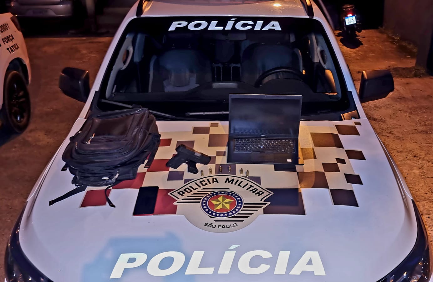 PM prende em flagrante homem com arma de fogo