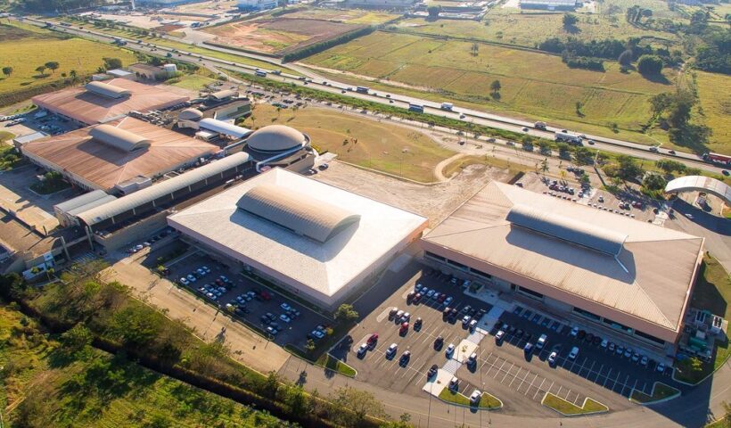 Vista aérea do Parque Tecnológico de São José dos Campos que abre inscrições para novas startups