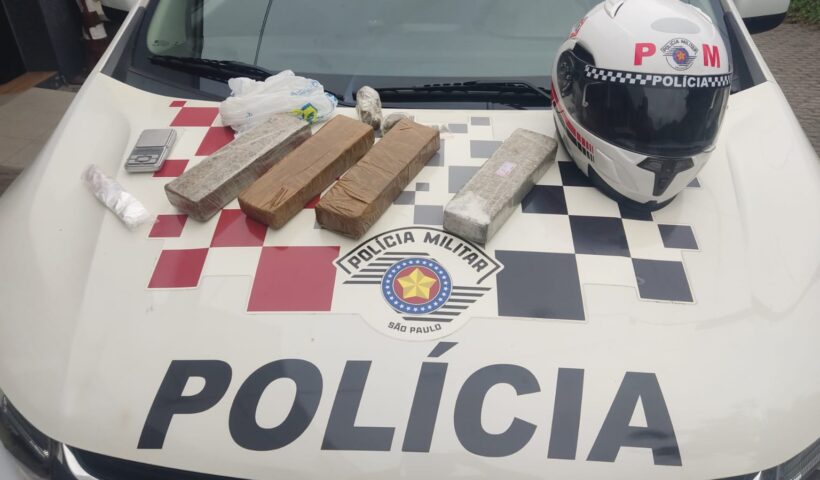 Ubatuba: traficante é preso em flagrante com tijolos de maconha