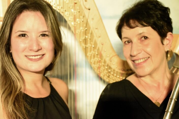 Duo Flauta e Harpa estará presente em São José dos Campos nesse fim de semana