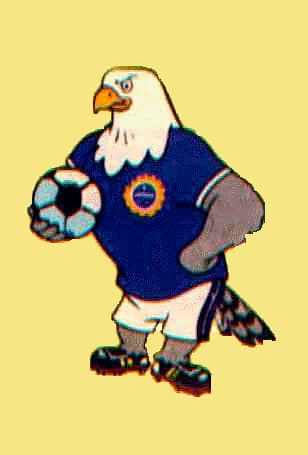 Primeiro desenho da Águia do Vale, hoje mascote oficial do São José Esporte Clube