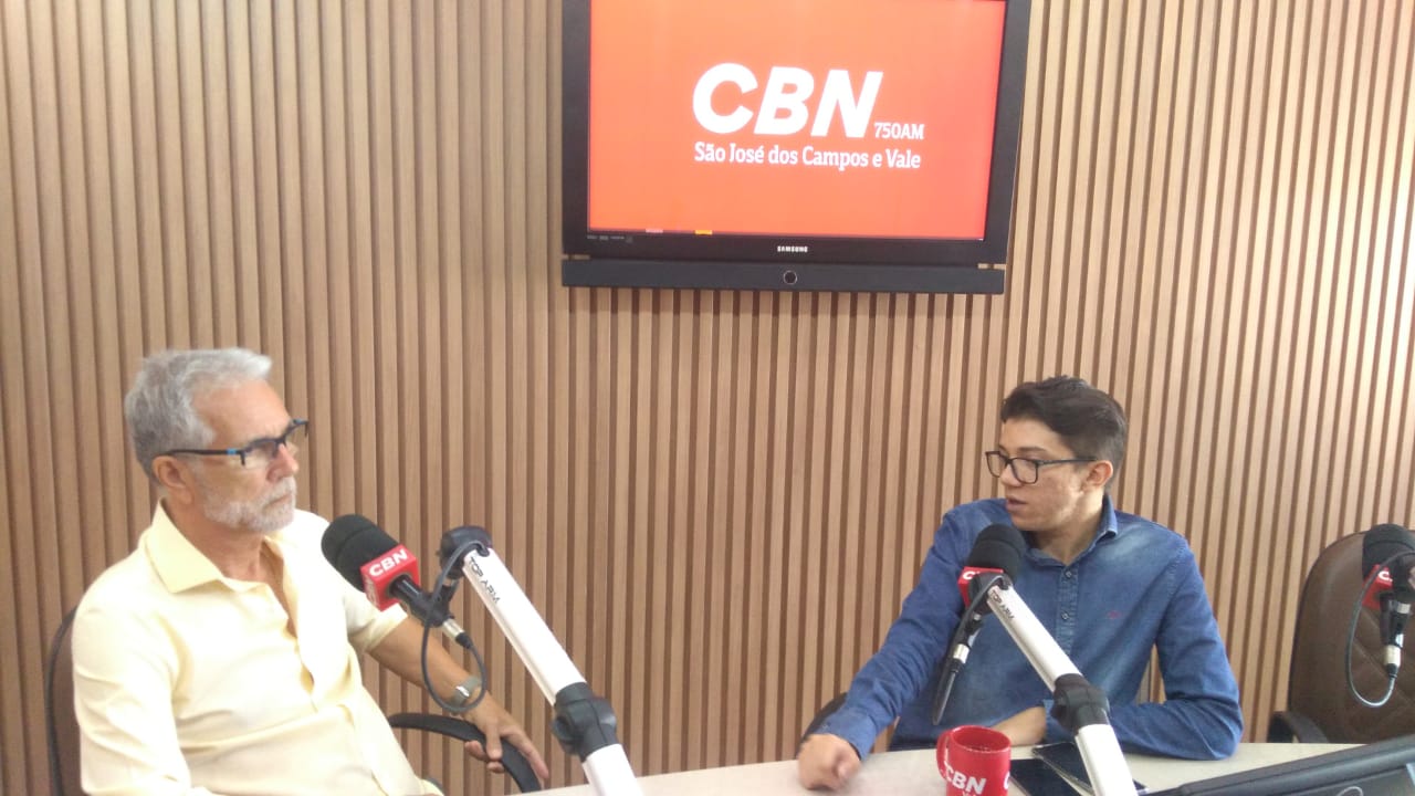 Celso Monteiro durante entrevista ao CBN Vale Esportes desta quarta-feira (22)