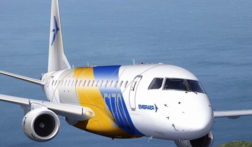 Aeronave comercial da Embraer