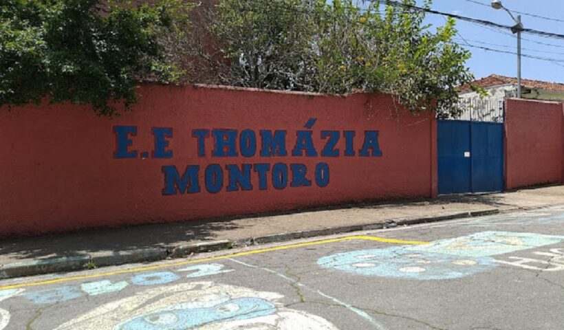 E.E. Thomazia Montoro onde uma professora de 71 anos morreu esfaqueada por um aluno