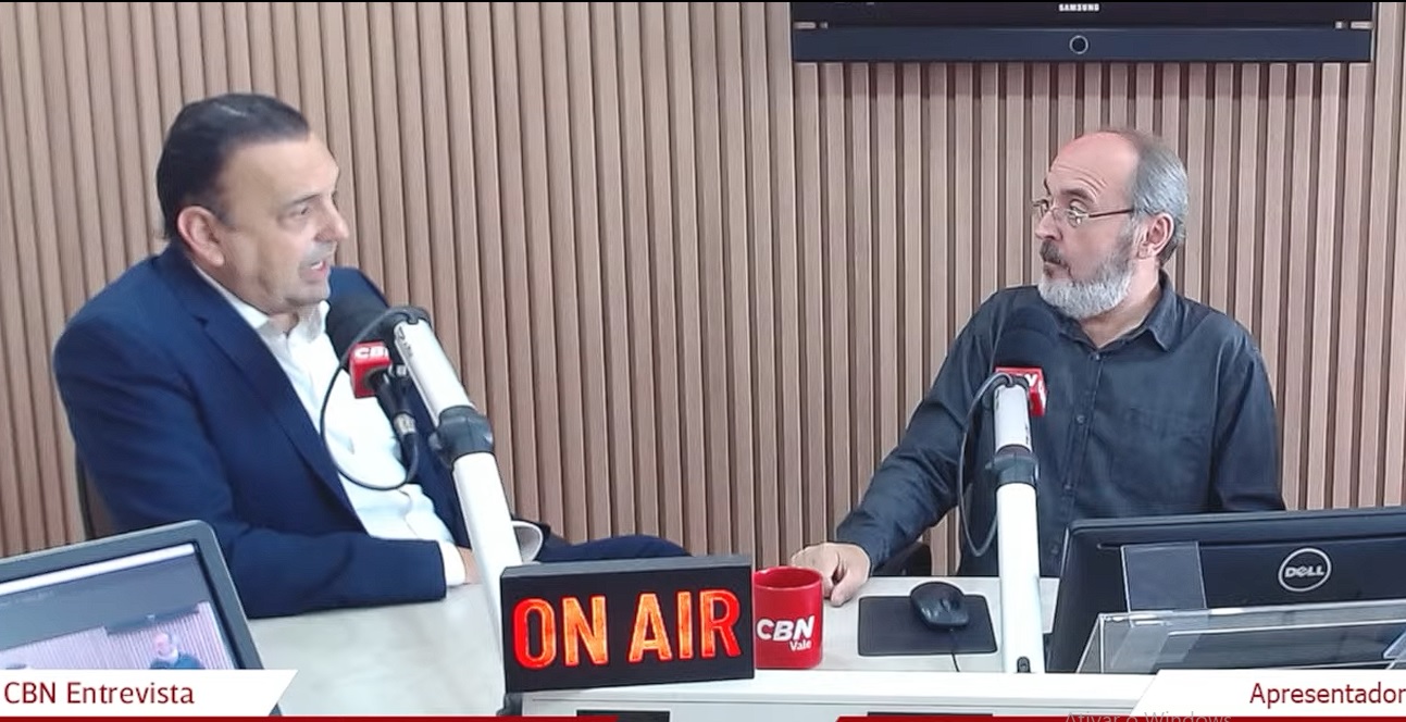 Felicio Ramuth e Fernando Carlos na CBN