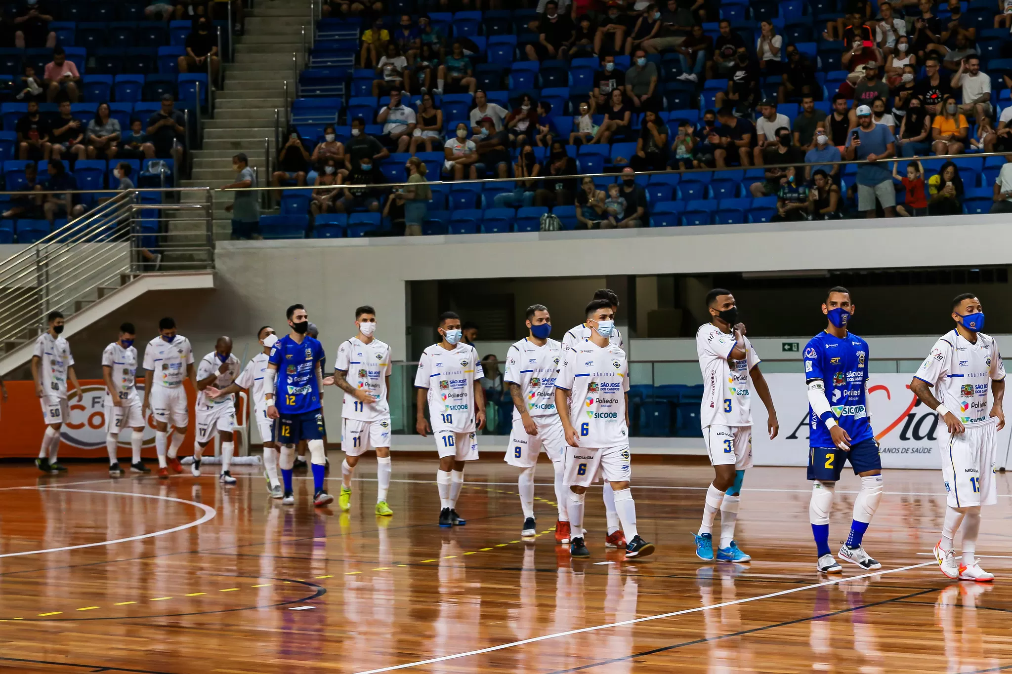 São José Futsal em ação na Farma Conde Arena