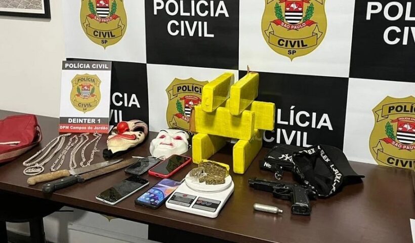 Suspeitos de roubarem hotel são presos em Campos do Jordão