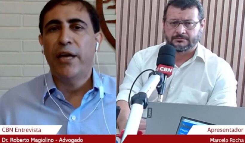 Advogado Roberto Mangiolino que pede a cassação do prefeito Felipe Augusto, de São Sebastião e Marcelo Rocha