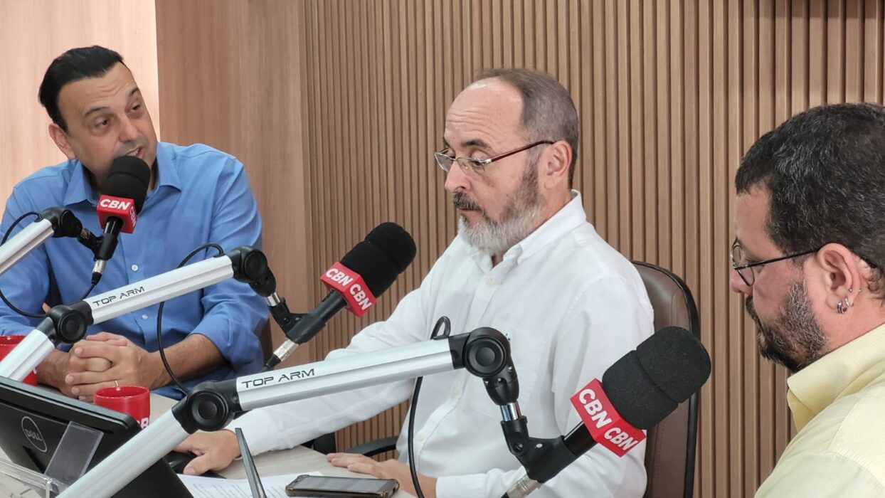 “Entreguei o hub de cuidado com crack e outras drogas”; 100 dias de governo e Felicio Ramuth comenta ações no CBN Vale 1ª Edição