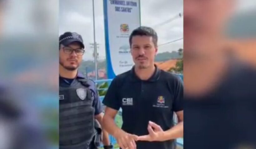 VÍDEO: Secretário de Proteção ao Cidadão de SJC, Bruno Santos, nega tentativa de assalto e explica ação criminosa