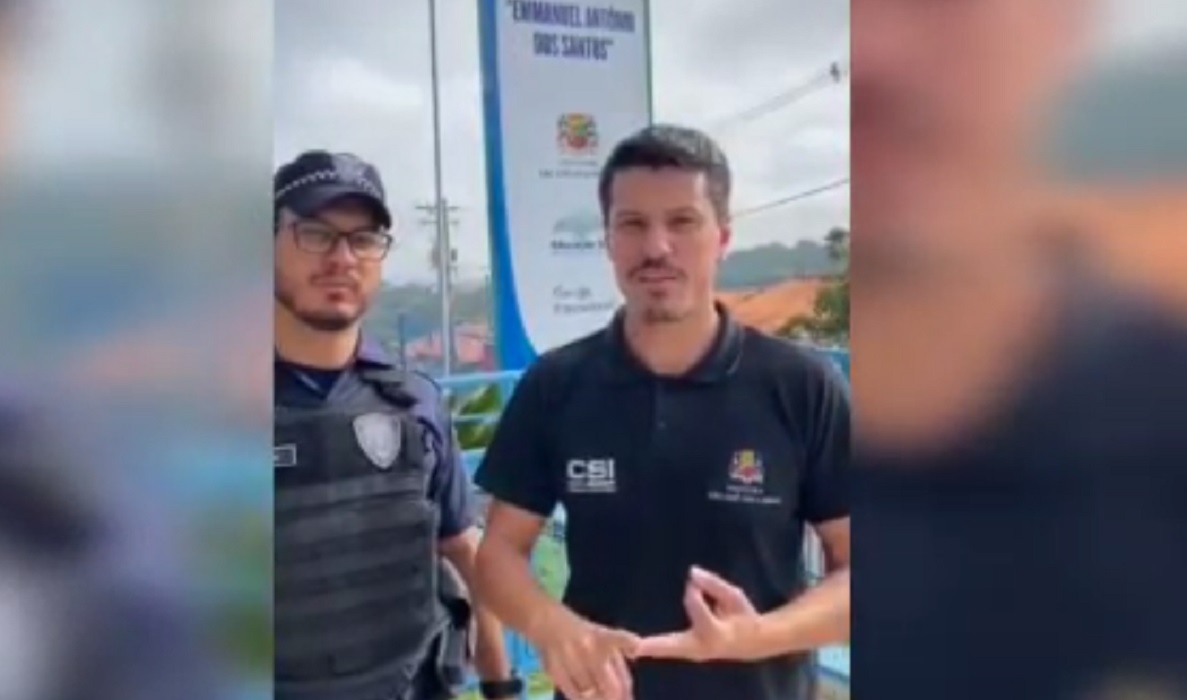 VÍDEO: Secretário de Proteção ao Cidadão de SJC, Bruno Santos, nega tentativa de assalto e explica ação criminosa