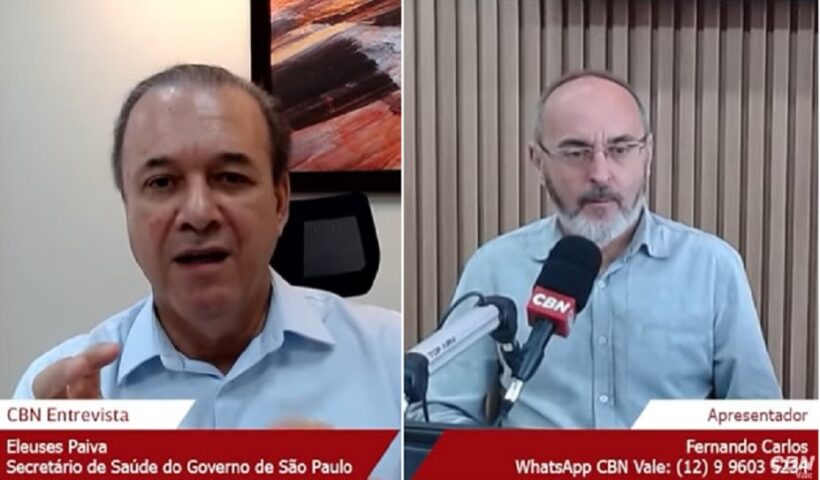 Eleuses Paiva e Fernando Carlos. Secretário diz que a meta do governo de sp é acabar com a cracolândia em 4 anos