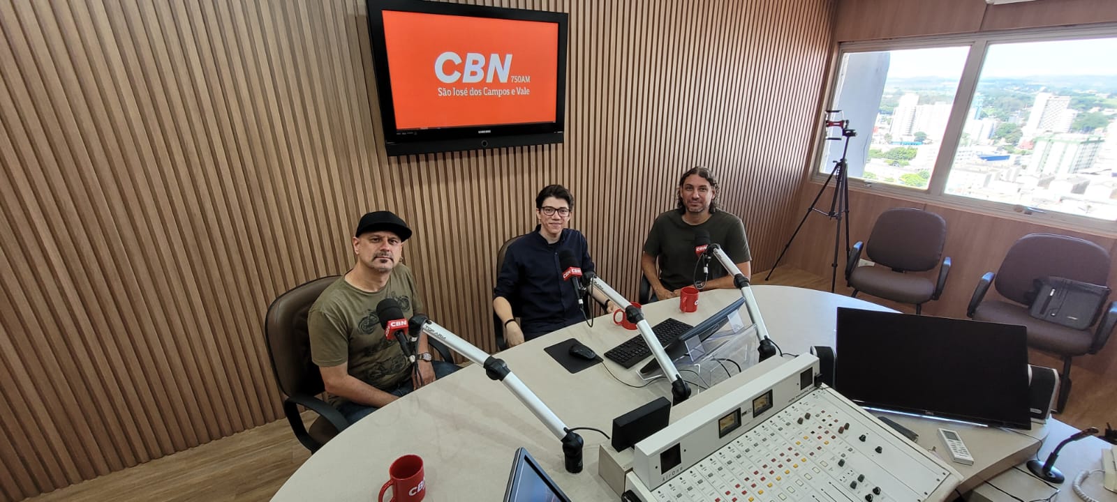 Vagner Alba e Fábio Alba em entrevista ao CBN Vale Esportes do dia 11 de abril