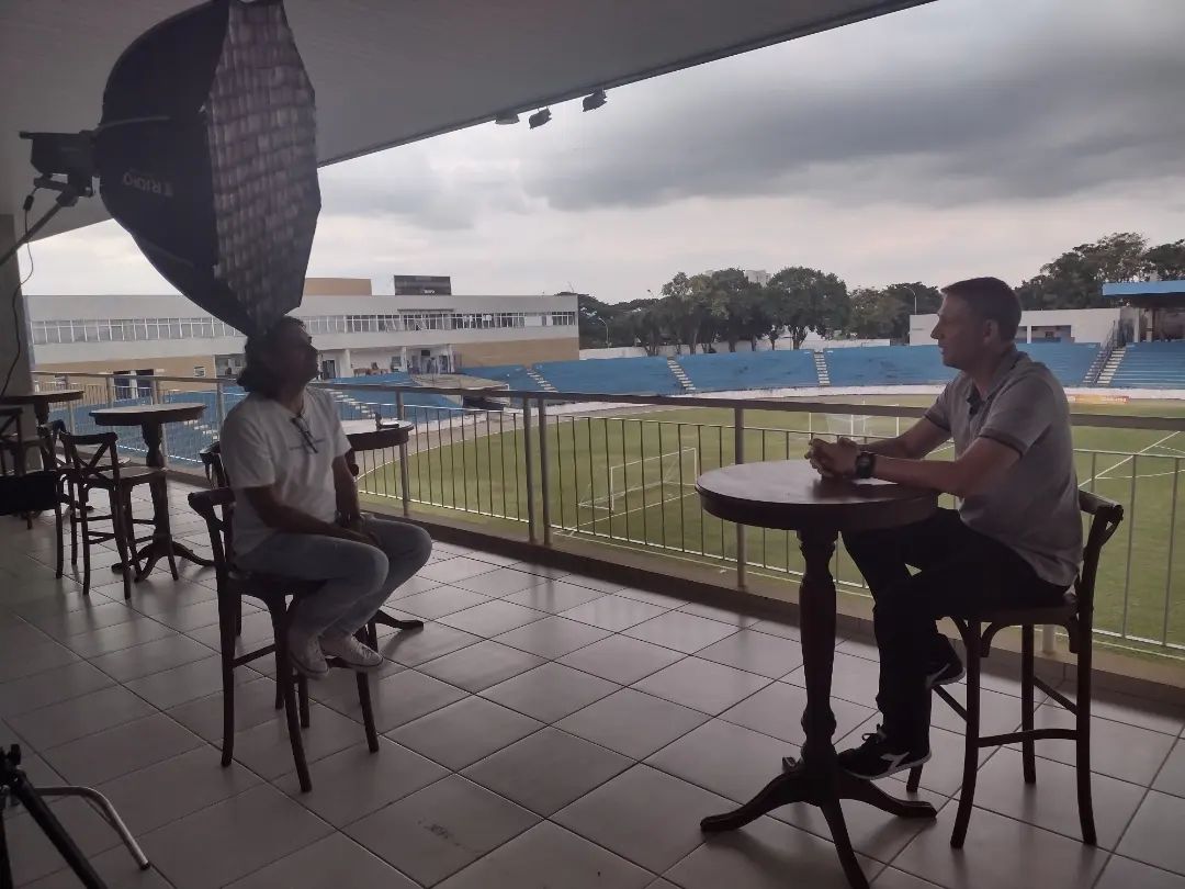 Ricardo Costa, atual treinador do São José EC, foi um dos entrevistados do Documentário ‘O Voo da Águia: Amor por ti é pouco’