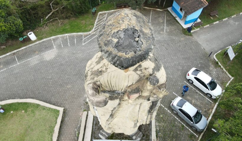 Caraguatatuba inicia obras de iluminação da subida do Morro Santo Antônio